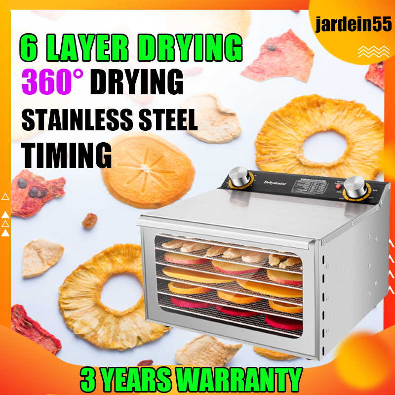 3 year warranty🔥food dehydrator/dehydrator machine /fruit dryer /Household Pet Snack Meat Dryer/6 Layers  水果烘幹機