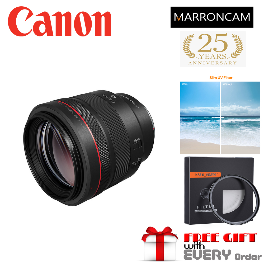 Canon RF 85mm f/1.2 L USM DS Lens