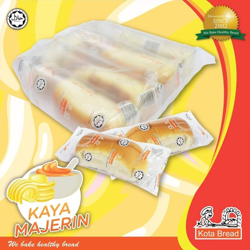 Muar Kota Bread [1Set- 4-5pcs] Hot Selling Item sabah sarawak dun order,expired 4day.Order our cake can keep 6month