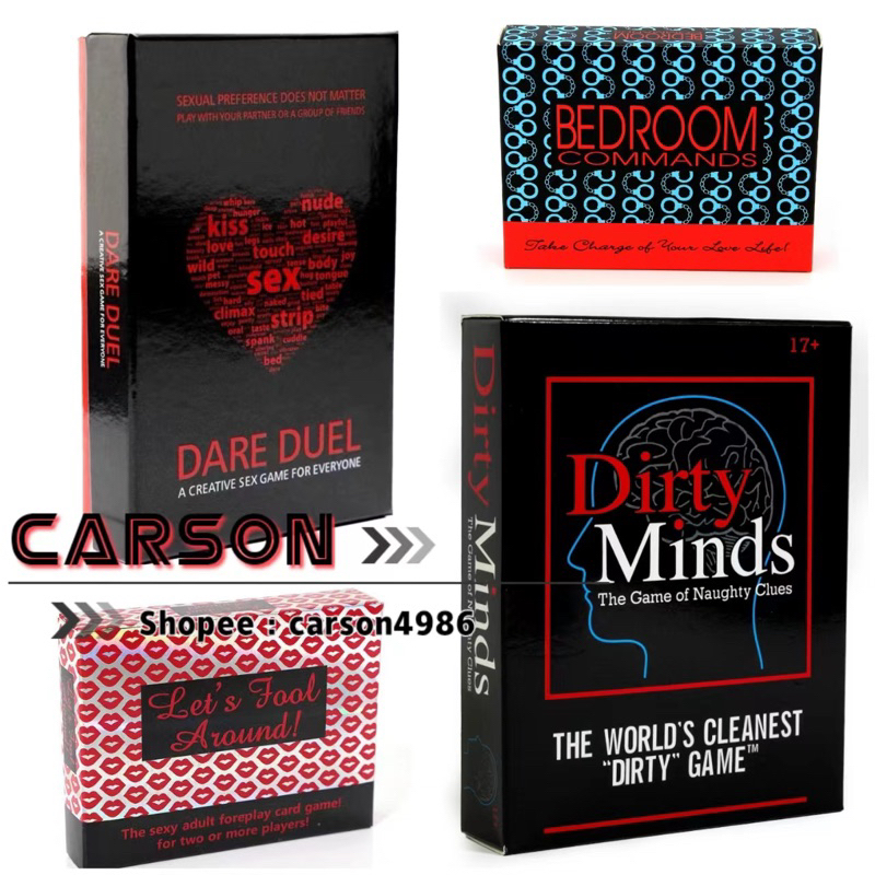 Bedroom Command dare duel let’s fool around dirty minds Adult Fun Sex Card Game couple game