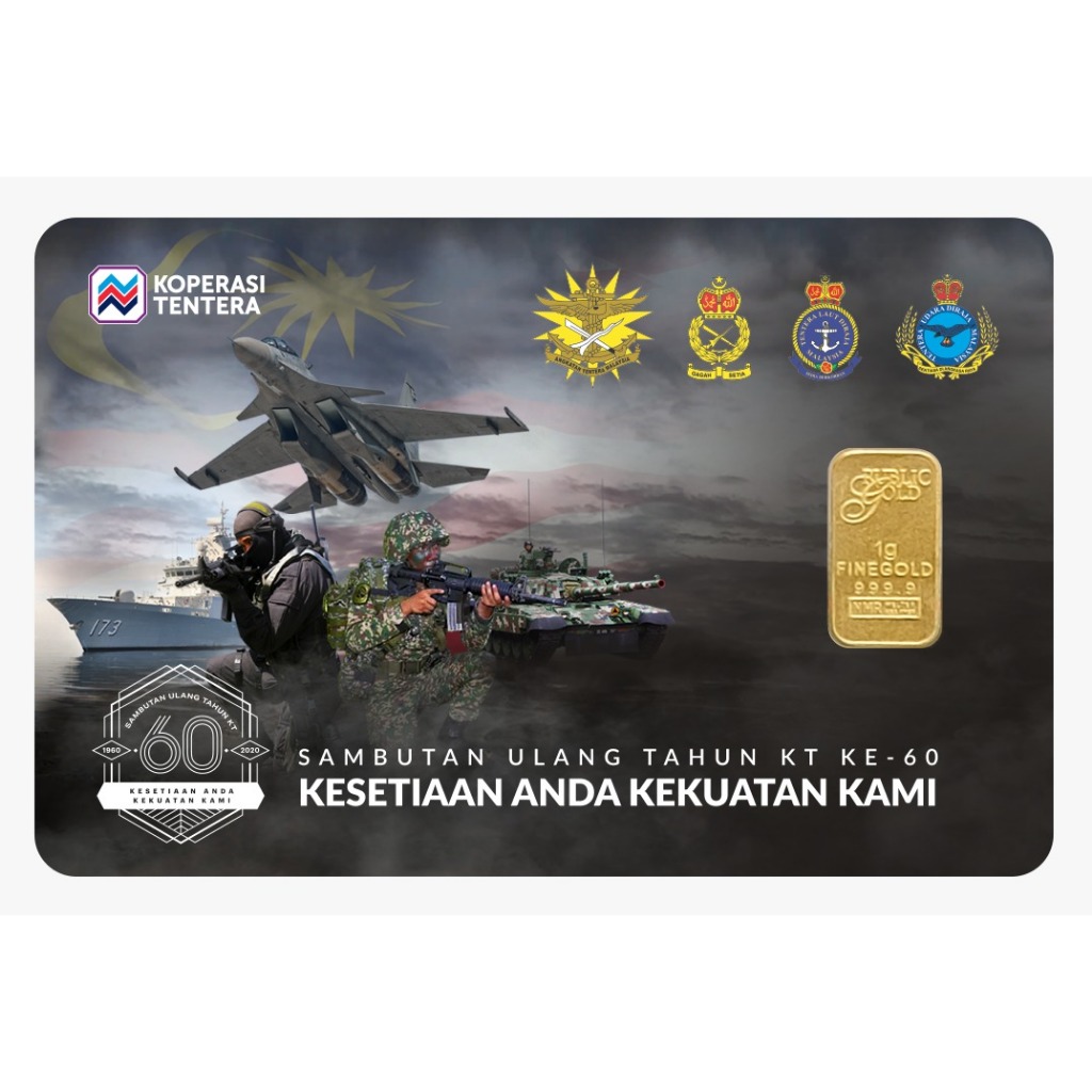 Public Gold LBMA Bullion Bar 1g (Au 999.9) - KOPERASI TENTERA [GET&hellip;