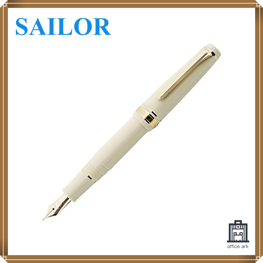 Sailor Fountain Pen Fountain Pen 11-1303-217 Professional Gear Slim Mini Gold Ivory GT 14K Dual Use Type Fine F [direct from Japan]