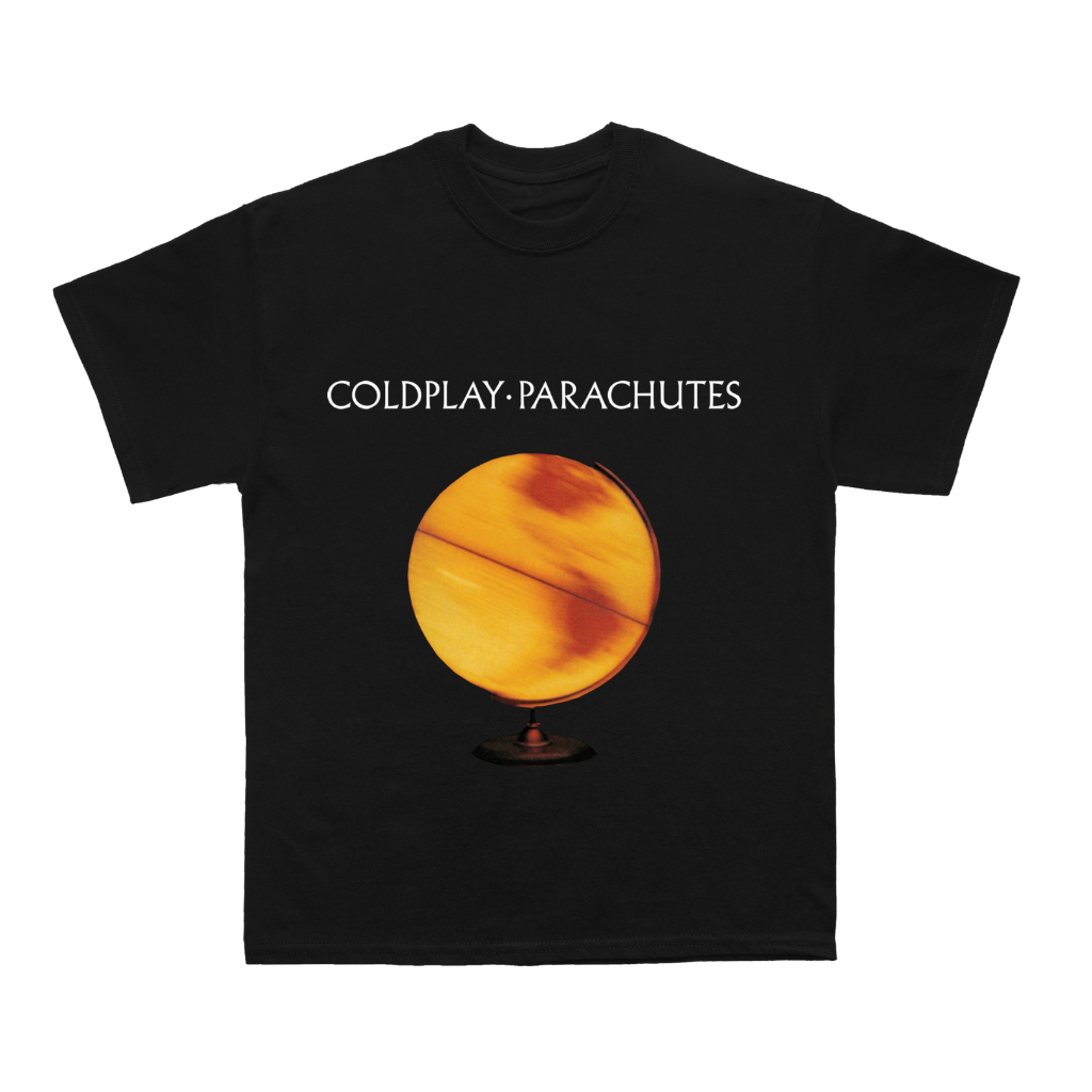 UNDERCROFT Yellow Coldplay Parachute Merchandise Cotton Tshirt