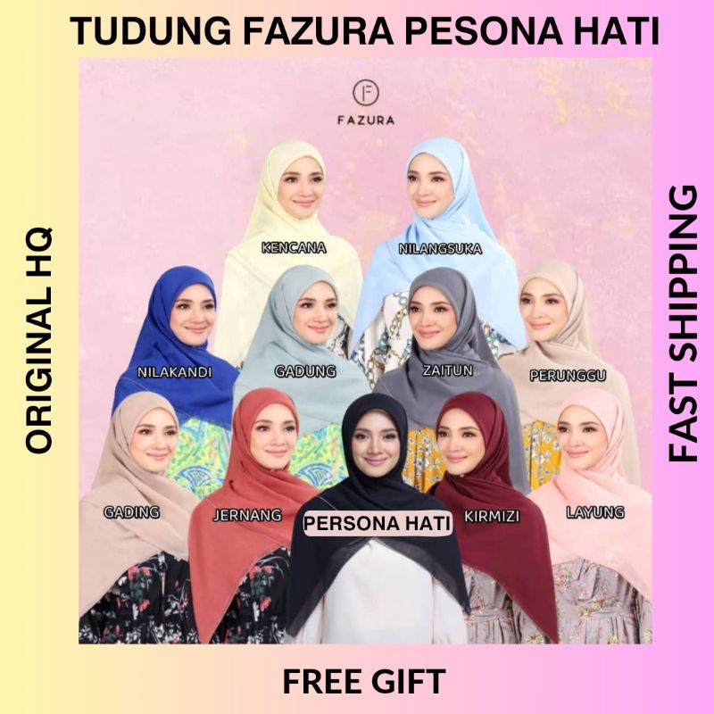 []-TUDUNG FAZURA PESONA HATI-