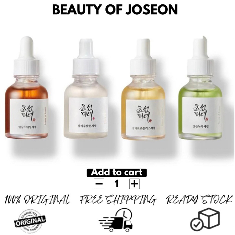 Beauty Of Joseon Revive Serum / Glow Deep Serum / Glow Serum / Calming Serum (30ml)