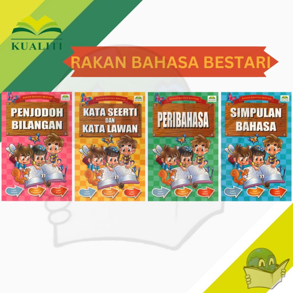 Rakan Bahasa Bestari - Pen.Bilangan/Kata Seerti&Lawan/Peribahasa/Sim.Bahasa [Kualiti]