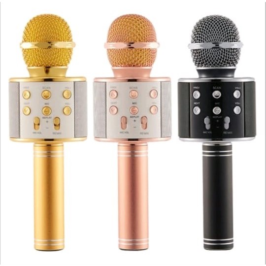 KARAOKE WIRELESS MICROPHONE SPEAKER