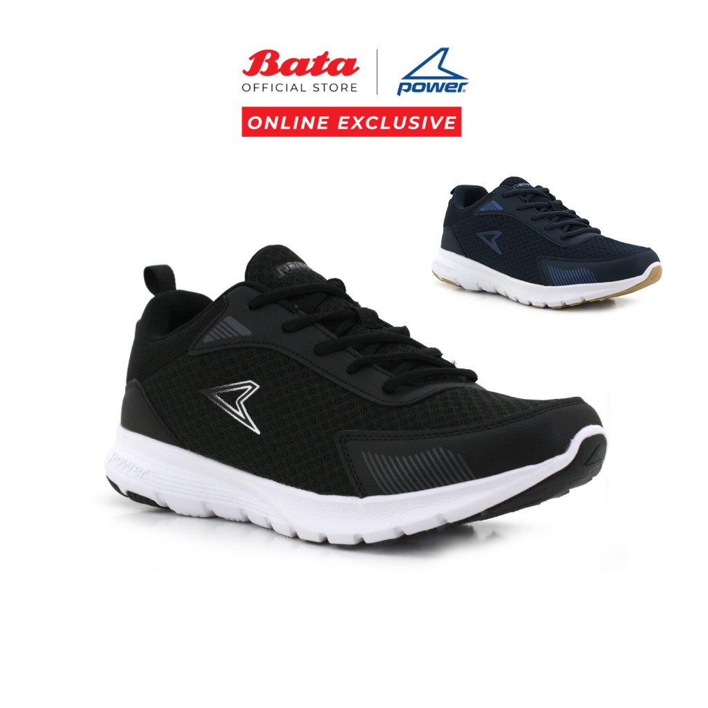 [Online Exclusive] POWER Wave Belmonte Men Sneakers - Black/Blue 8806091/8809091 Kasut Kasual Lelaki