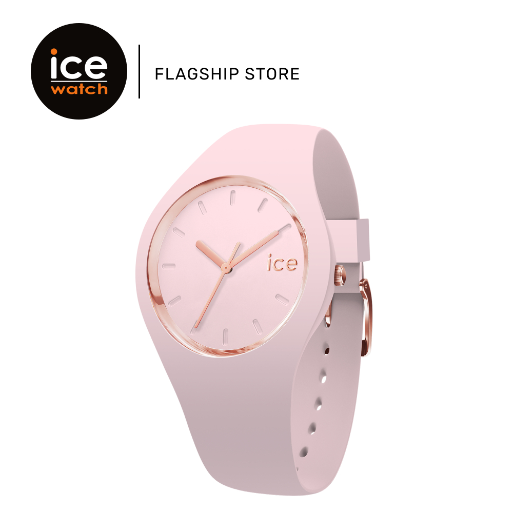 Ice-Watch ICE Glam Pastel - Pink Lady (Medium) [001069] | Silicone Strap | Women Watch | Casual