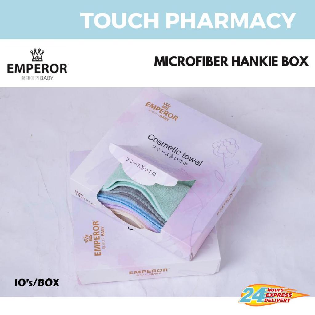 EMPEROR BABY Microfiber Hankie 10's/BOX