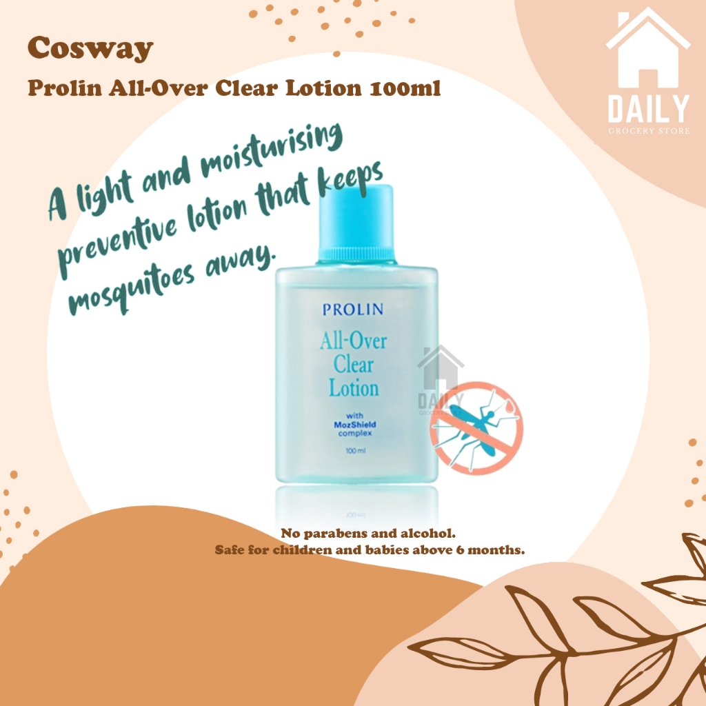 Cosway Prolin All-Over Clear Lotion (100ml) / Mosquito Repellent / 驱蚊