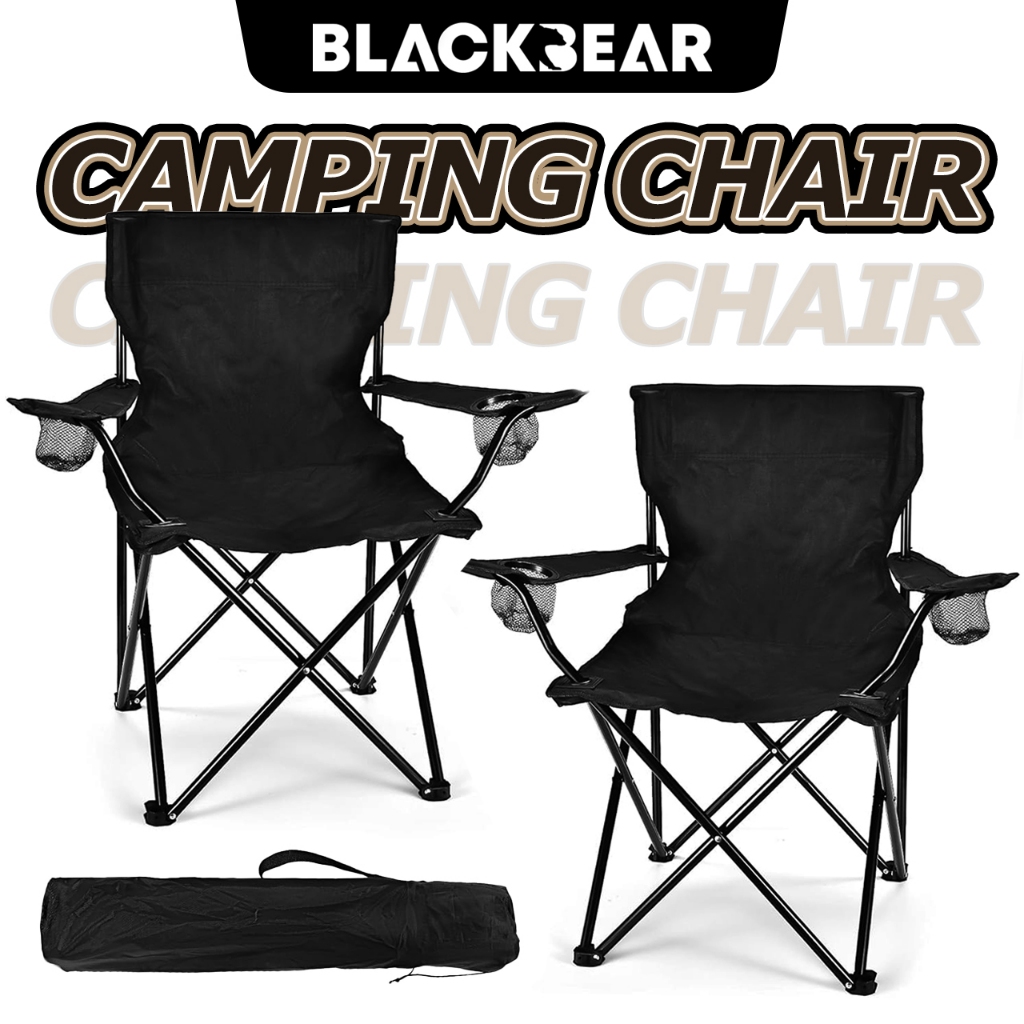 BLACKBEAR Camping Chair Kerusi Camping Kerusi Lipat Camping Chair Foldable Outdoor Chair 露營椅