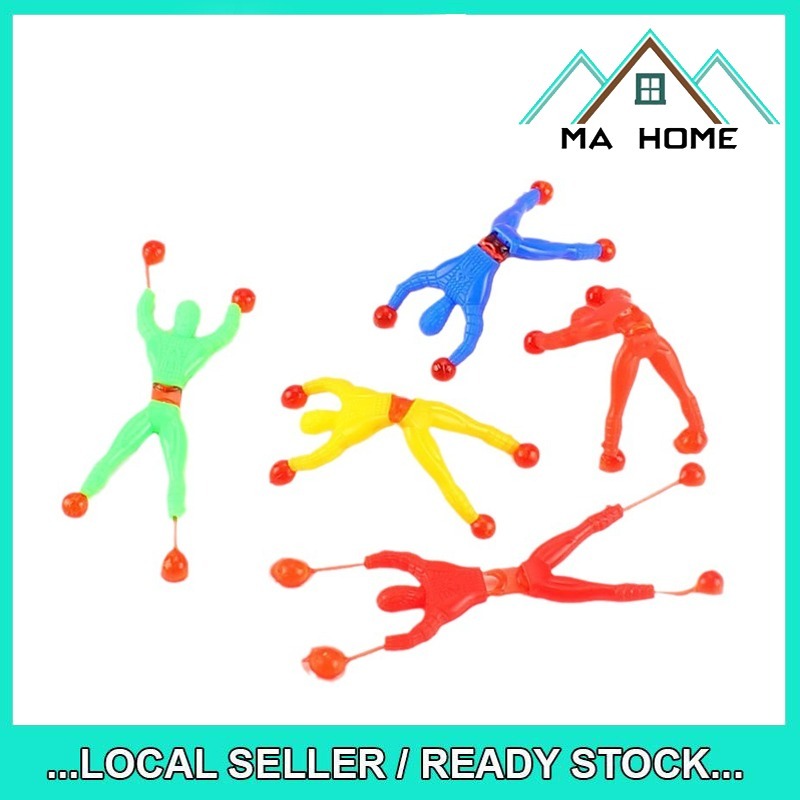 MA Home Toy Wall Crawler Children's Sticky Spider-Man Wall Climbing Spider-Man Toy Decompression Artifact Creative Toy