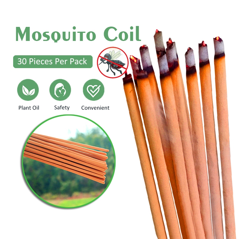 30PCs/box 100% Organic Repellent Mosquito Killer Ubat Nyamuk Mosquito King Mosquito Coil Natural Pest Killer Stick 蚊香