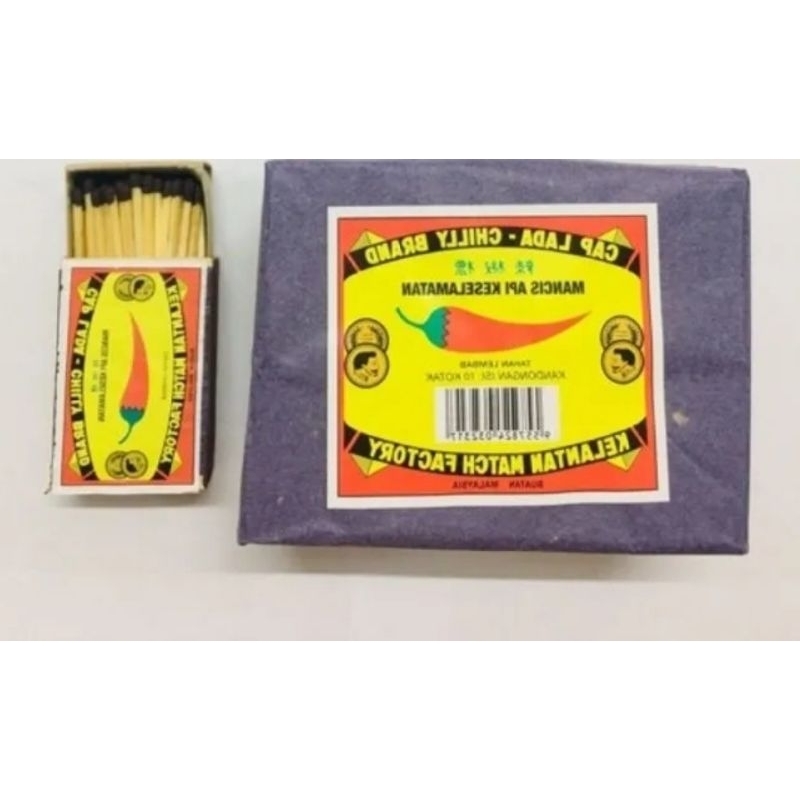 Cili Brand Mancis 1 box 10 small box