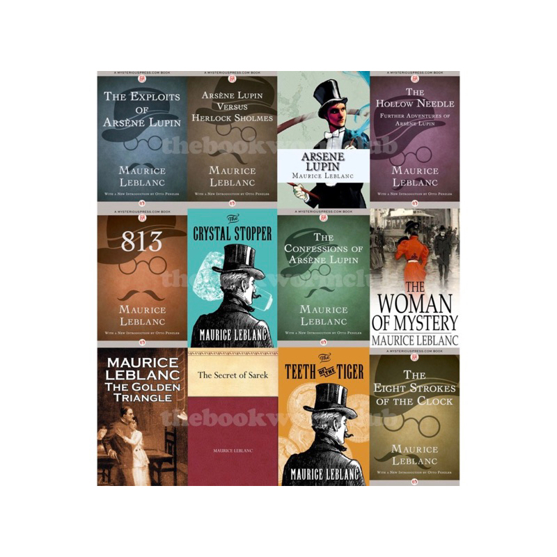 Arsene Lupin Series (#1-12) by Maurice Leblanc | Ebook | Digital Download
