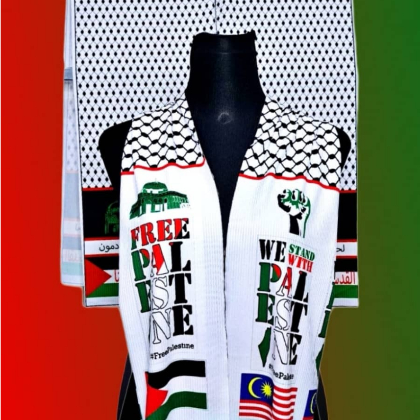 [READY STOCK] MAFLA Palestine Solidarity Scarf