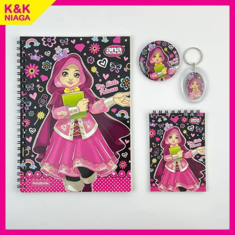 Set Merchandise Ana Muslim SMBK 02 Birthday Gift Value Pack 4 for Girls