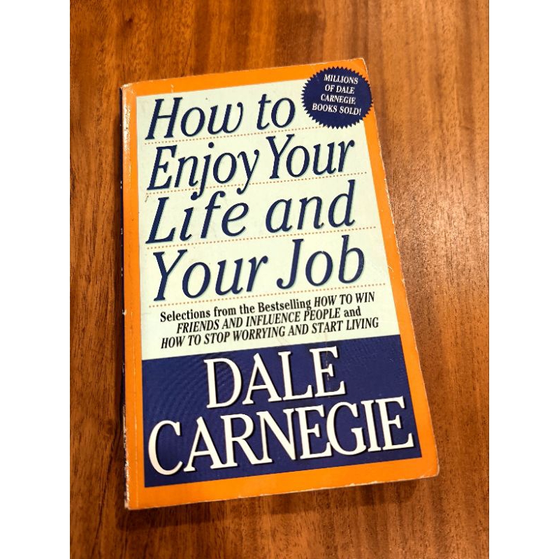 How To Enjoy Your Life And Your Job Self Help Personal Development Book By Dale Carnegie