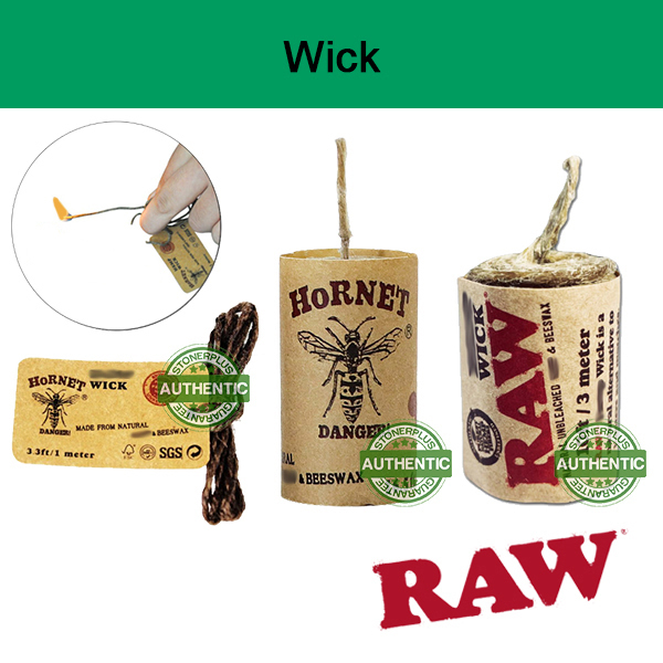 RAW / HORNET Beeswax Wick (1, 3 & 5 Meters) for RAW Rolling Papers