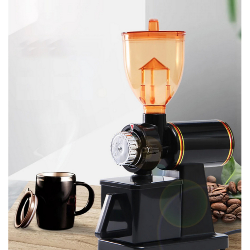 Coffee Grinder Electronic Automatic Coffee Grinder Kopi Bean Home Shop Cafe Easy Use