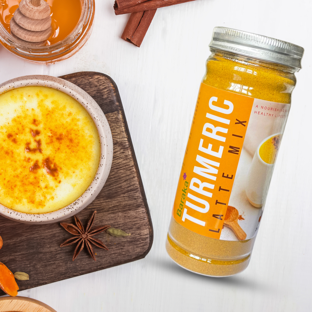 Baraka Turmeric Latte Mix (240g) - A Nourishing Blend for a Healthy Lifestyle