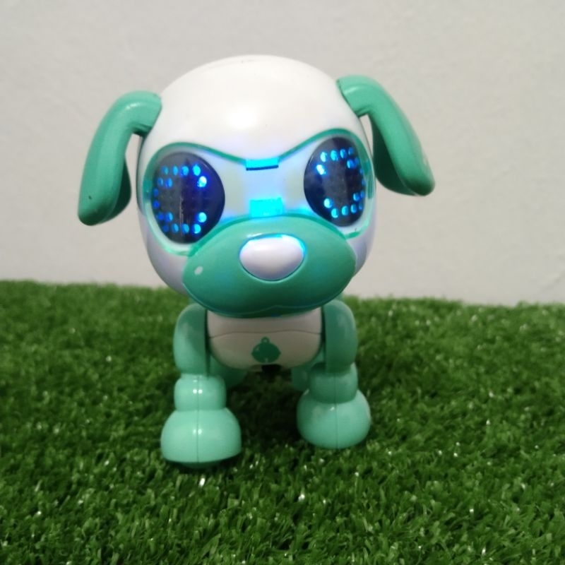 Smart Robot Pet Dog Talk Toy Interactive Smart Puppy Robot Dog Electronic Led Eye Sound…