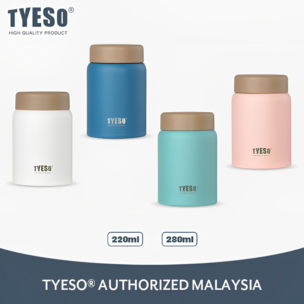 TYESO Cold And Hot Insulated Thermos Food Jar (220ml/280ml) TS-8764A/TS-8765A