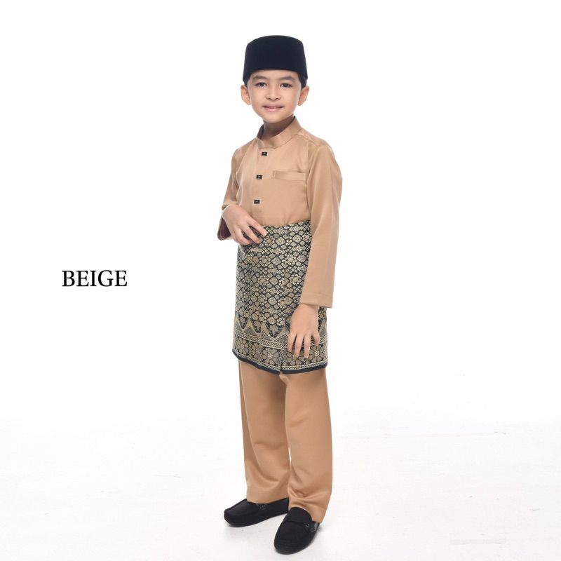 BAJU MELAYU BUDAK SLIM FIT MODEN (SIAP BUTANG) RAYA 2024