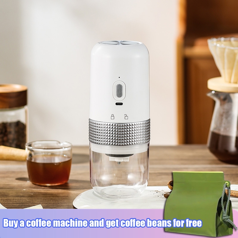 kegema Electric Coffee Bean Grinder USB Type-C Coffee Grinding Machine Home Kitchen Coffee Ground Maker Pengisar Kopi