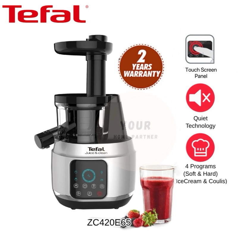 Tefal Slow Juicer Juice N Clean 150W ZC420