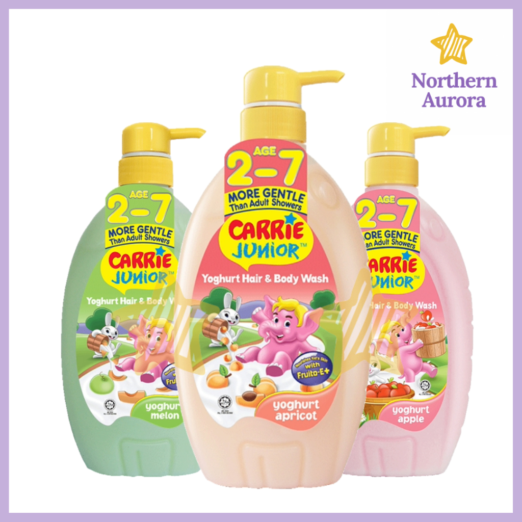 CARRIE Junior Hair & Body Wash - Yoghurt Series - 1000g【FREE TOY】