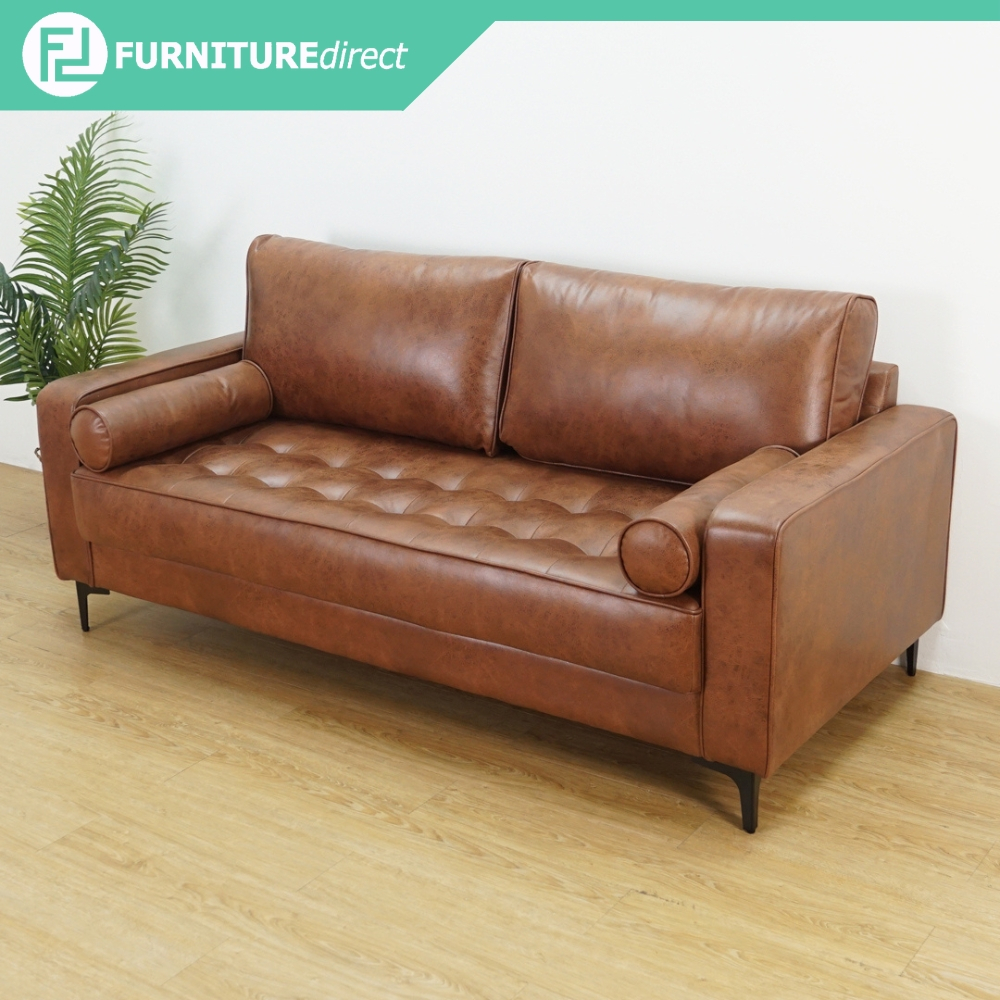 Furniture Direct VELOZ sofa 3 seater sofa murah home furniture 沙發 nordic sofa velvet sofa modern