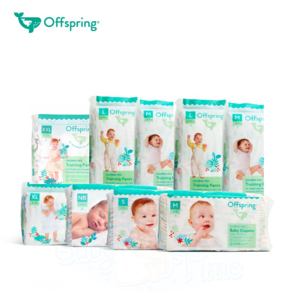 Offspring Chlorine-free Baby Fashion Diapers Tape/ Pants