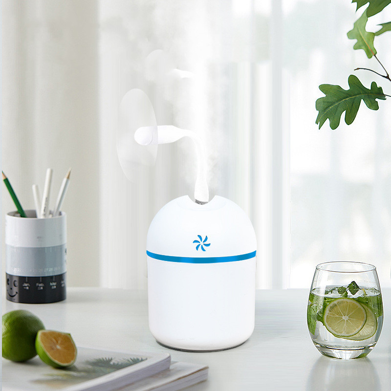 250ML USB Air Humidifier Spray Port Essential Oil Aromatherapy Diffuser Cool Mist Maker