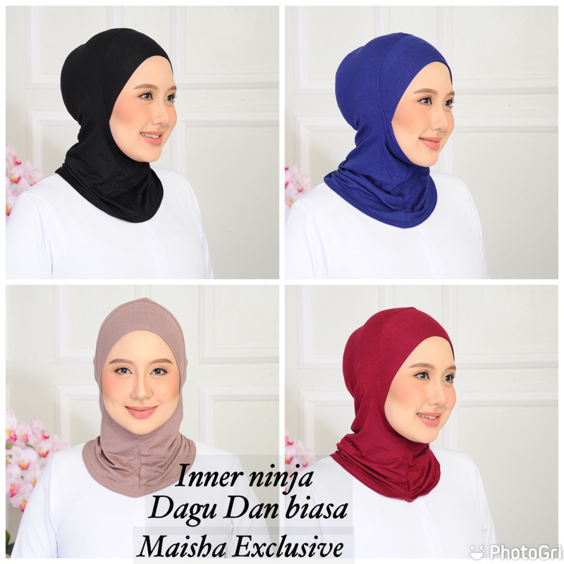 INNER NINJA DAGU DAN BIASA | KAIN COTTON JERSEY | SOFT | COMFORTABLE | EASY TO WEAR