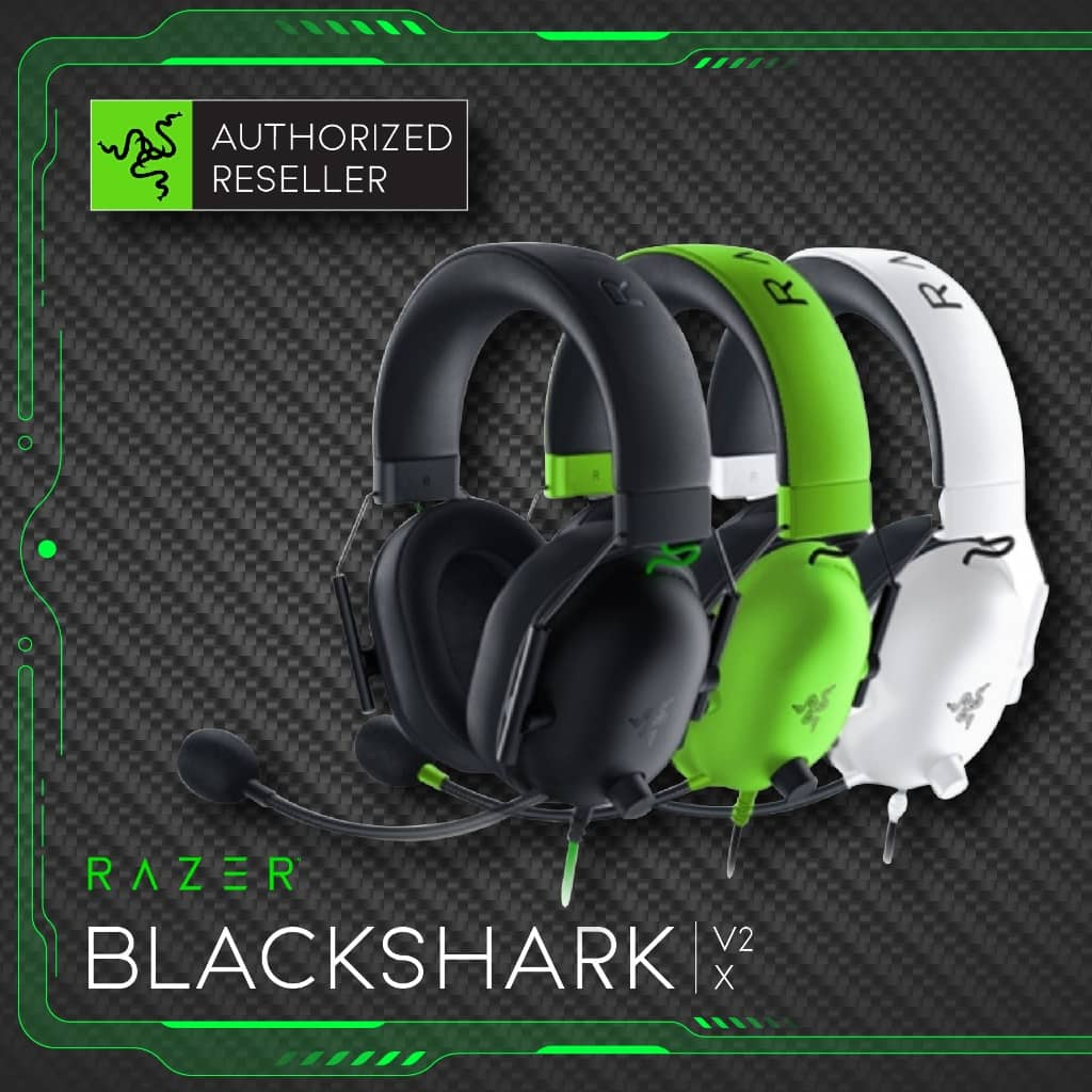 Headphone With Mic RAZER Blackshark V2X Headset Gaming Razer Blackshark V2 Headset Gaming
