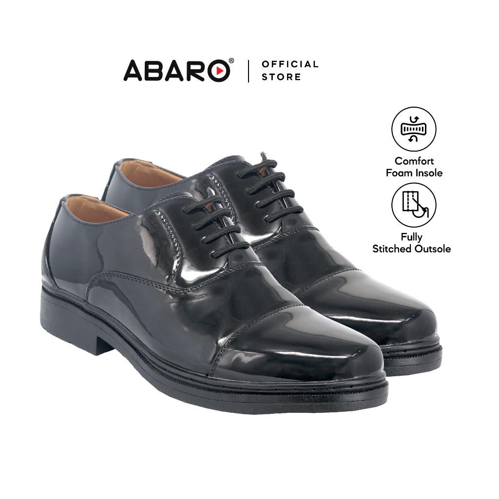 Abaro Men Faux Leather Formal Shoes FPA731L11 FPA731H11 Men Formal Shoes/Kasut Kulit Pejabat/Kasut Pegawai