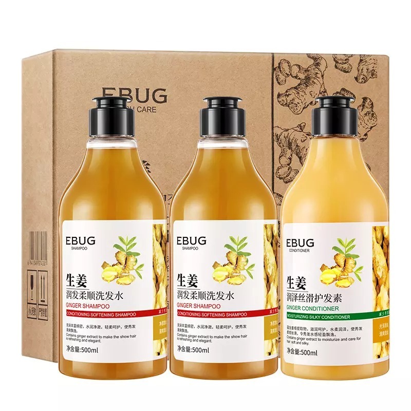 Ginger Hair Shampoo Hair Growth Halia Syampu Rambut Gugur dan Kelemumur Anti Dandruff Shampo