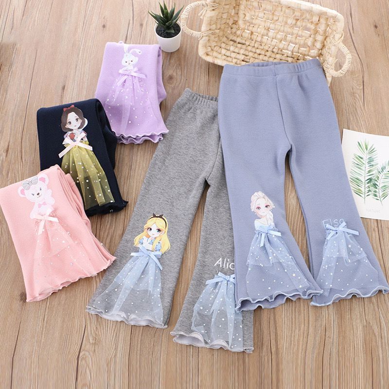 BBKid🦄️Girl 1-8T Long Leggings Pants YM001