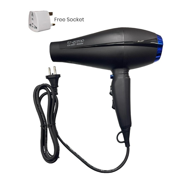 ENZOTOP EN-3007 6000W Hair Dryer / Pengering Rambut Kuat