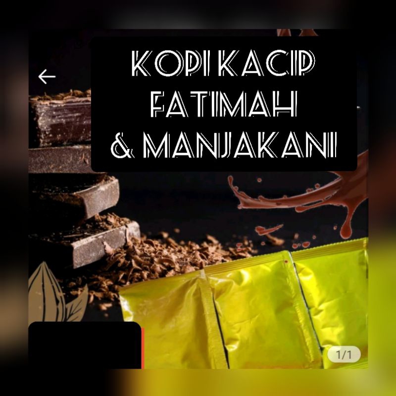 KOPI KACIP FATIMAH & MANJAKANI by IKHWAN GISBH