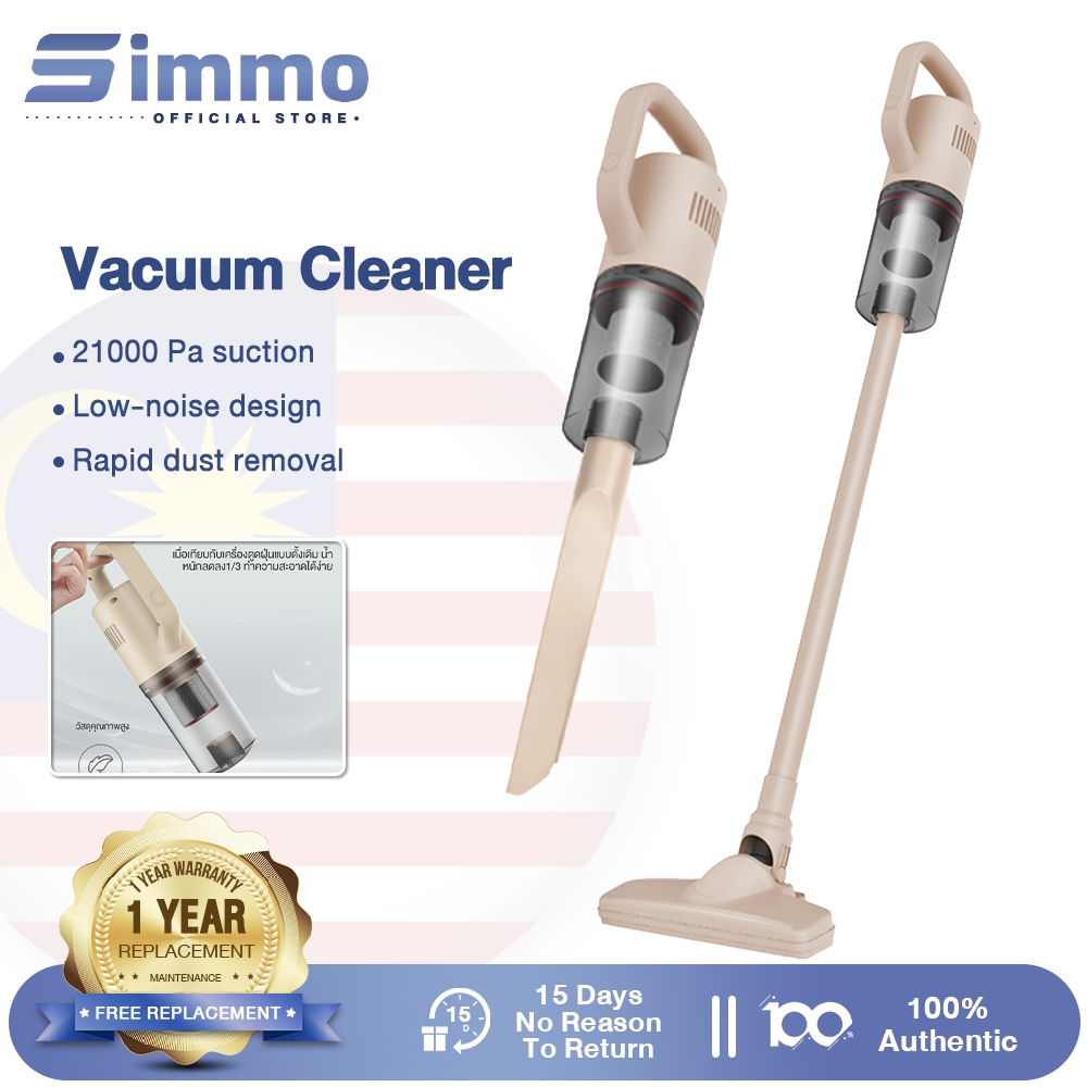 Simmo Vacuum Cleaner 21000 PA Strong Suction Vacum Rumah Handheld Car Household Vacuum Cleaner