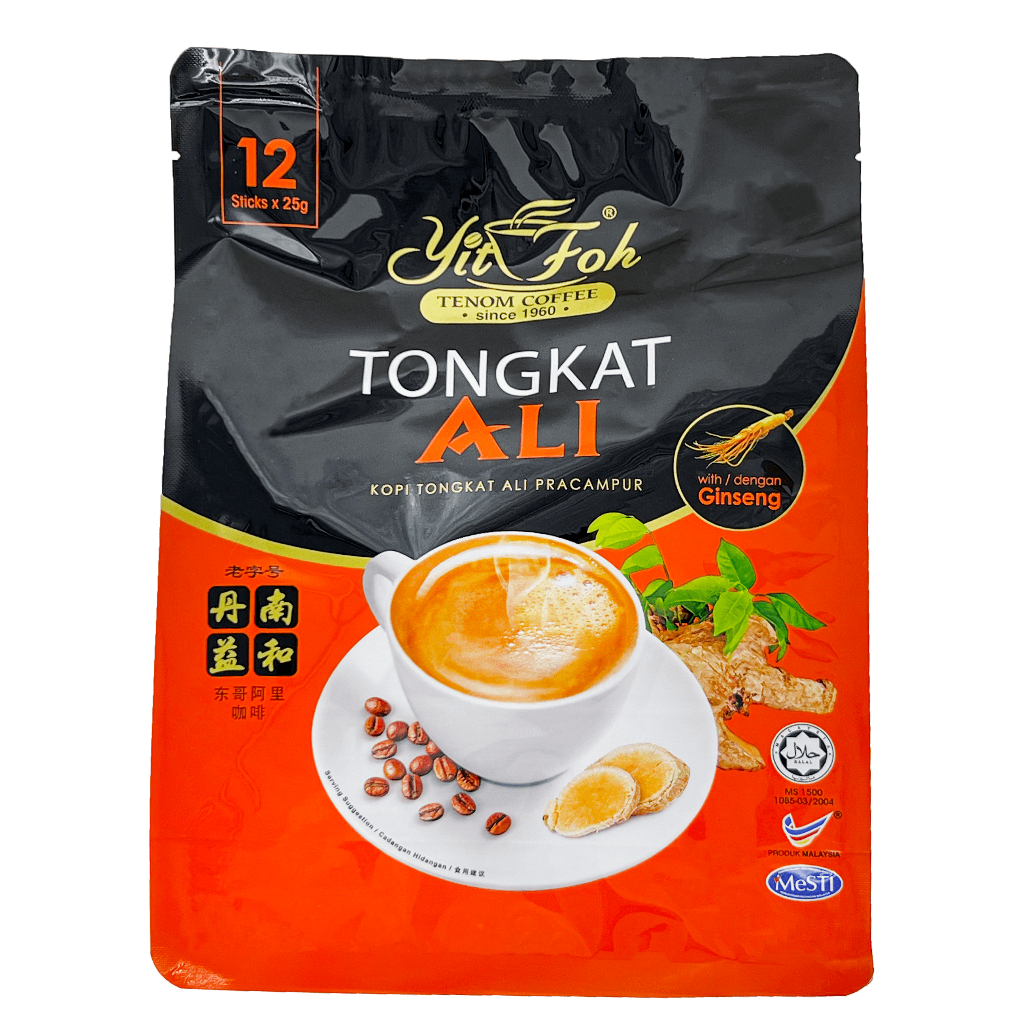 Tenom Yit Foh Tongkat Ali Coffee - Single Pack (12 sticks)