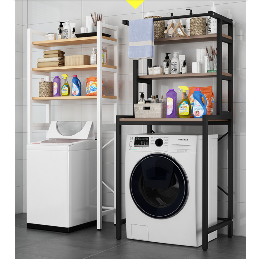 New Shop Discount🔥Washing Machine Shelf Rak Dishwasher Microwave Oven Dryer Storage Shelf Multi-layer rak mesin basu