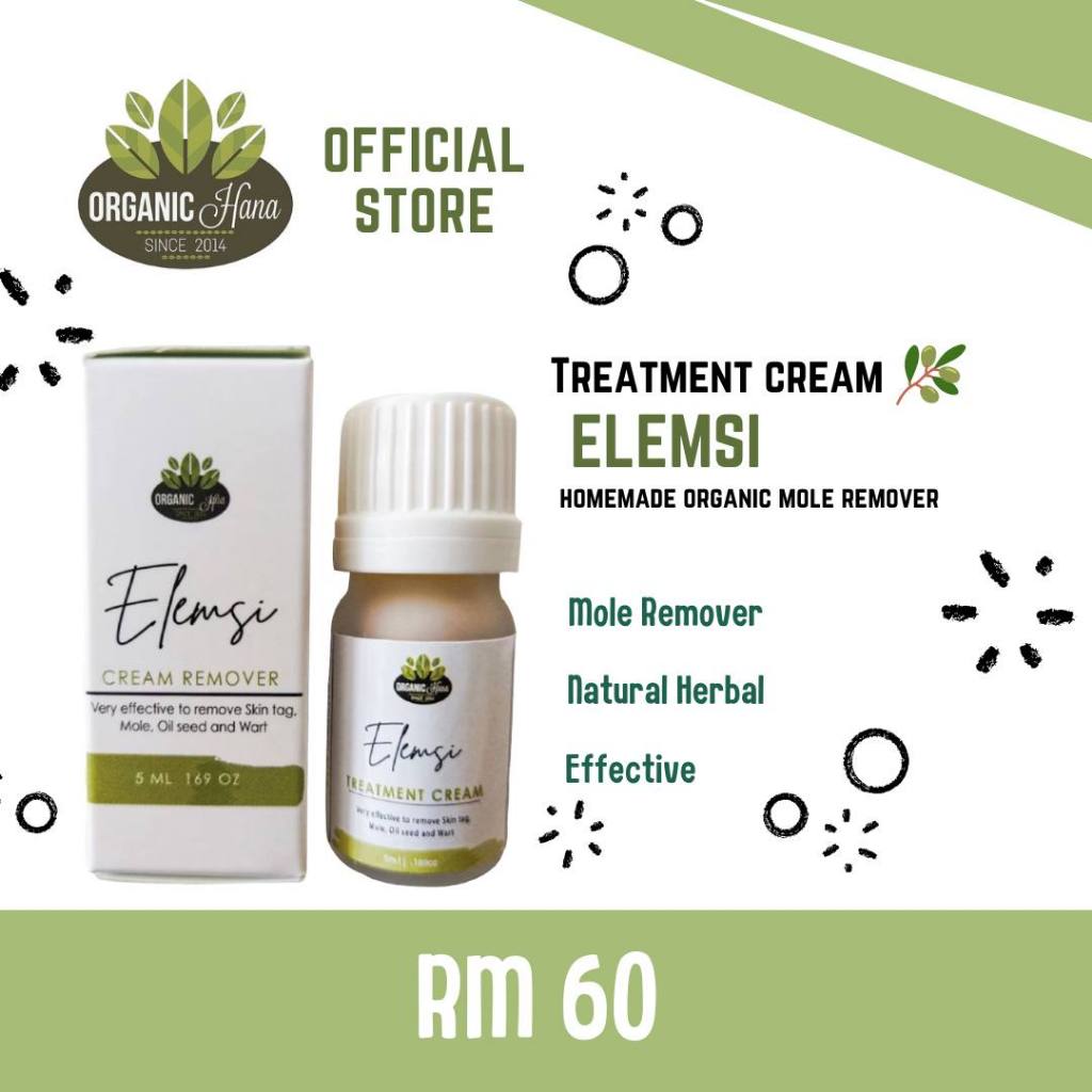 Elemsi Treatment Cream | Ubat Buang kutil mole