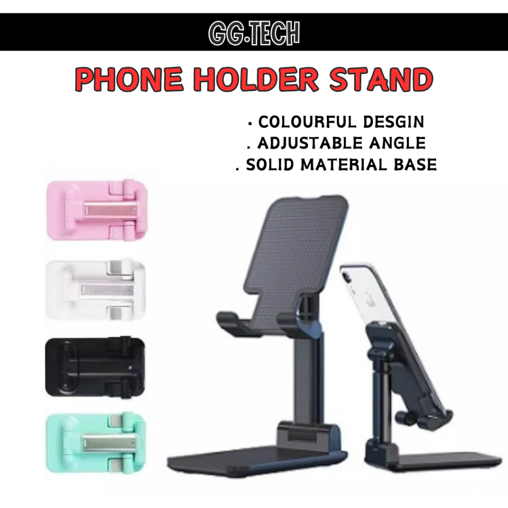 Universal Desktop Phone Holder Stand Mount Support Tablet Phone Adjustable Portable Phone Holder