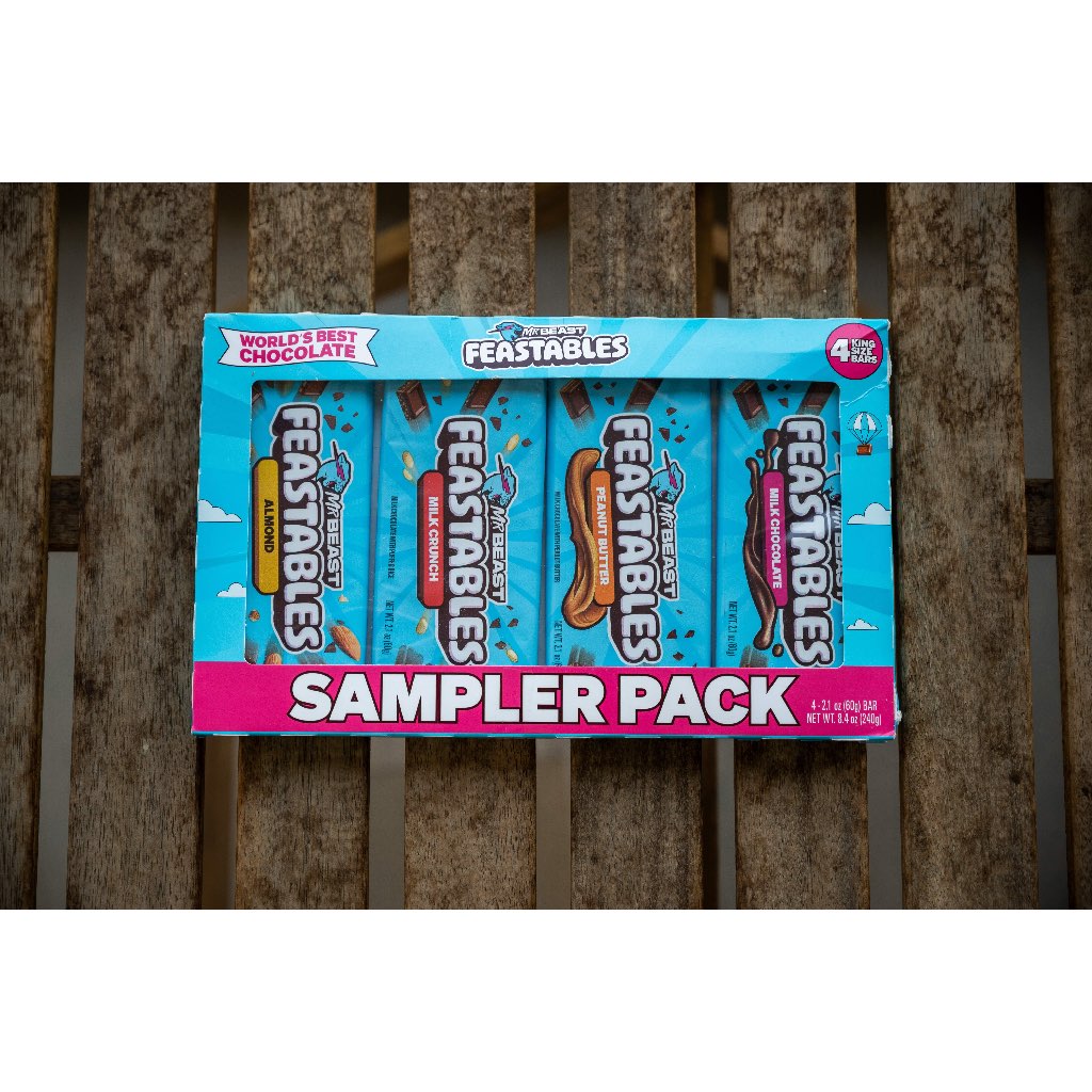 Feastables Chocolate Sampler Pack