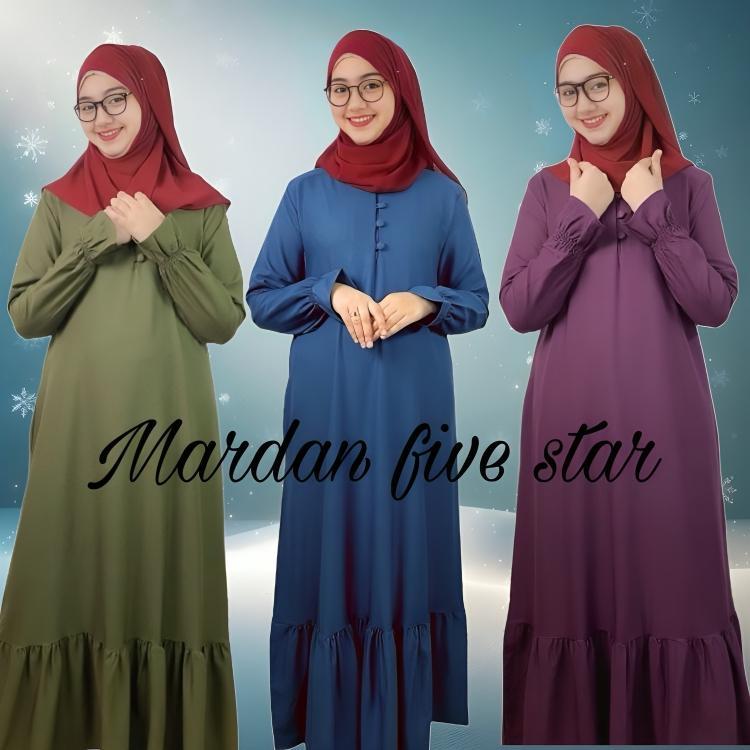 JUBAH MUSLIMAH FASHION CANTIK  UNTUK WANITA FAST SHIPPING