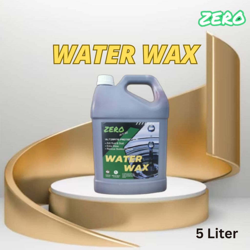 Zero Premium Water Wax 5 Liter, Lebih Penjimatan Sehingga 5x Ganda. WATER REPELLANT EFFECT